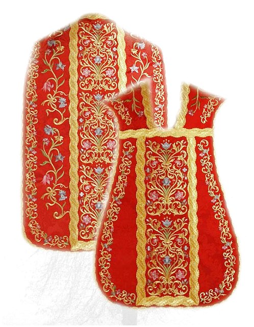 Embroidered Roman Vestments