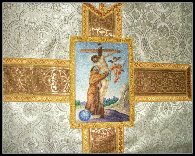 Saint Francis of Assissi at the Cross