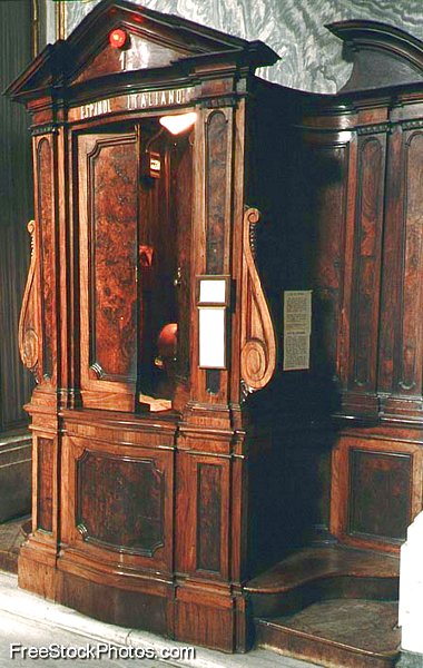 Confessional Stole in Pure Silk