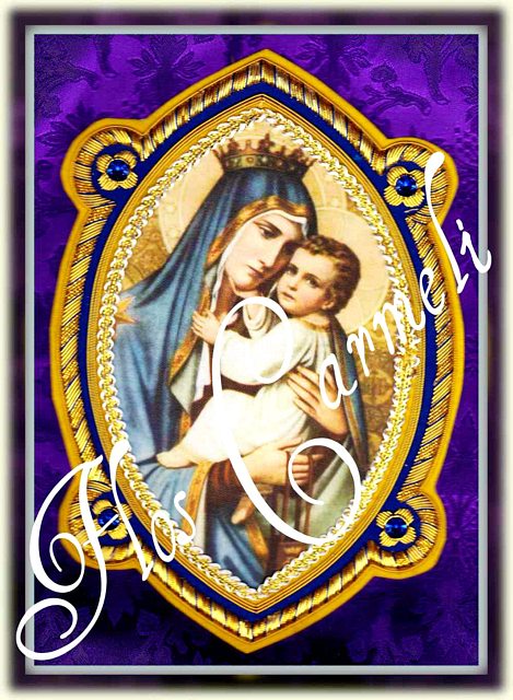 Our Lady of Mt. Carmel Bullion Emblem