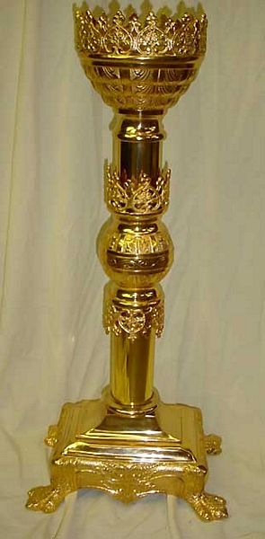 Baroque Design Altar Candlesticks